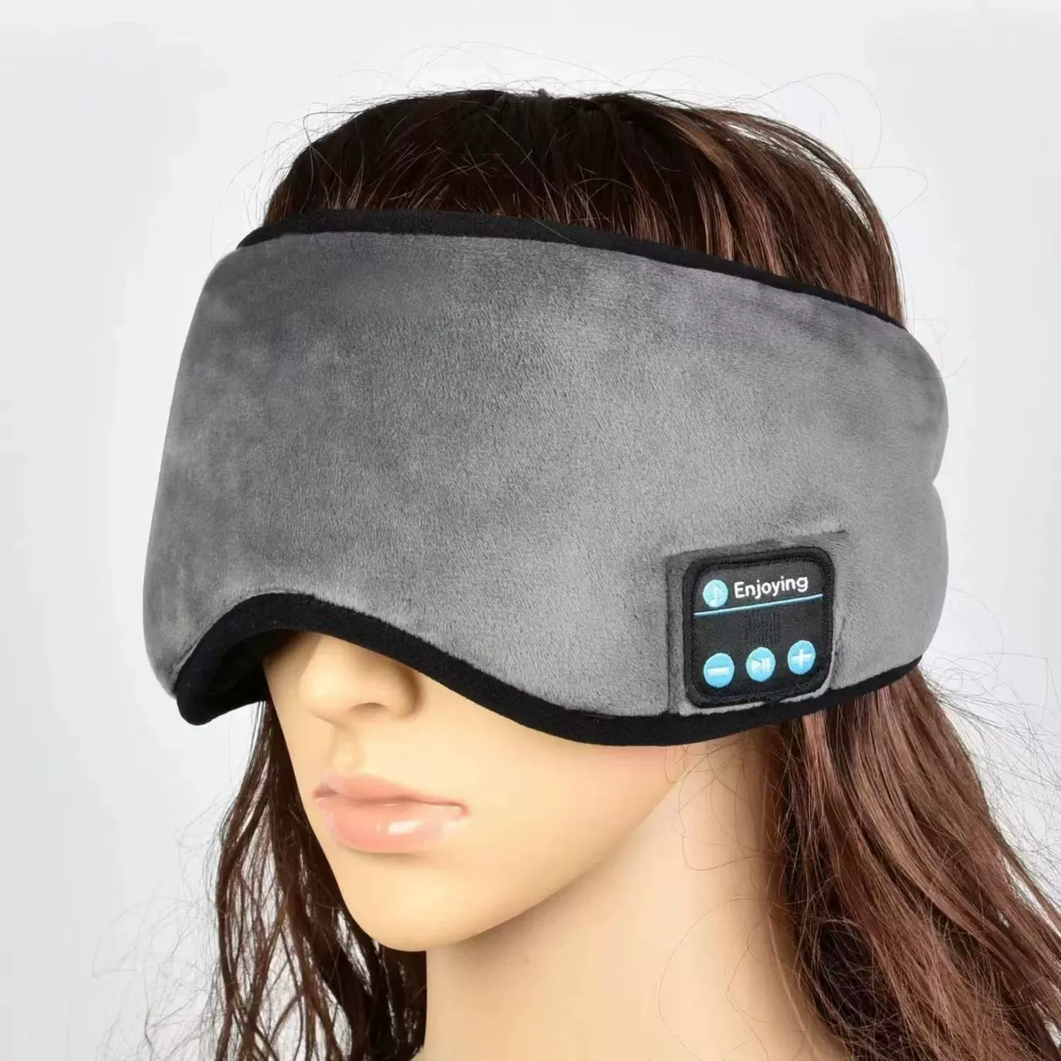 Музыкальная беспроводная умная маска для сна, телефон, Bluetooth, 3D