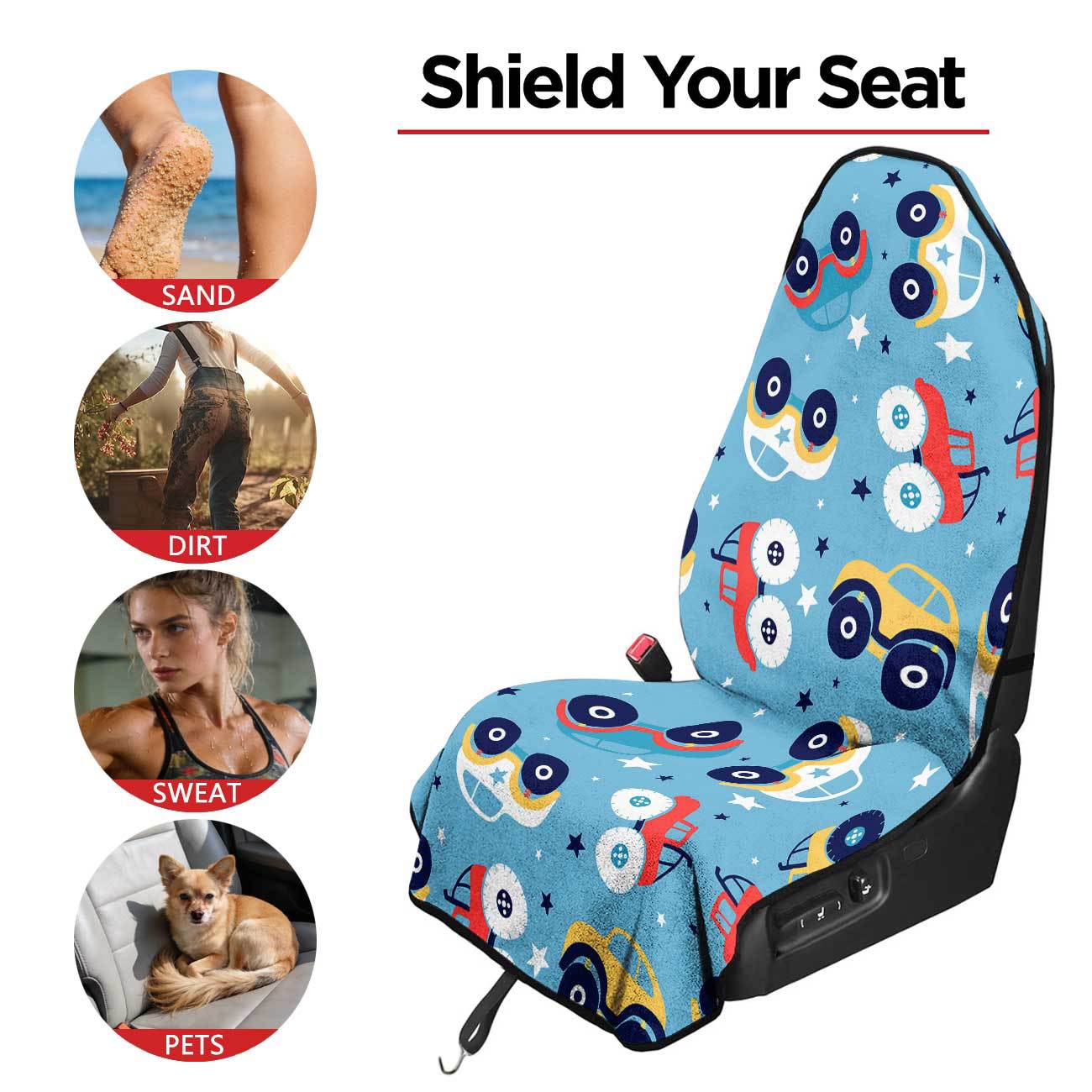 Car seat towel cover, front seat protector, suitable for gym and exercise, universal for all seasons, car use 125