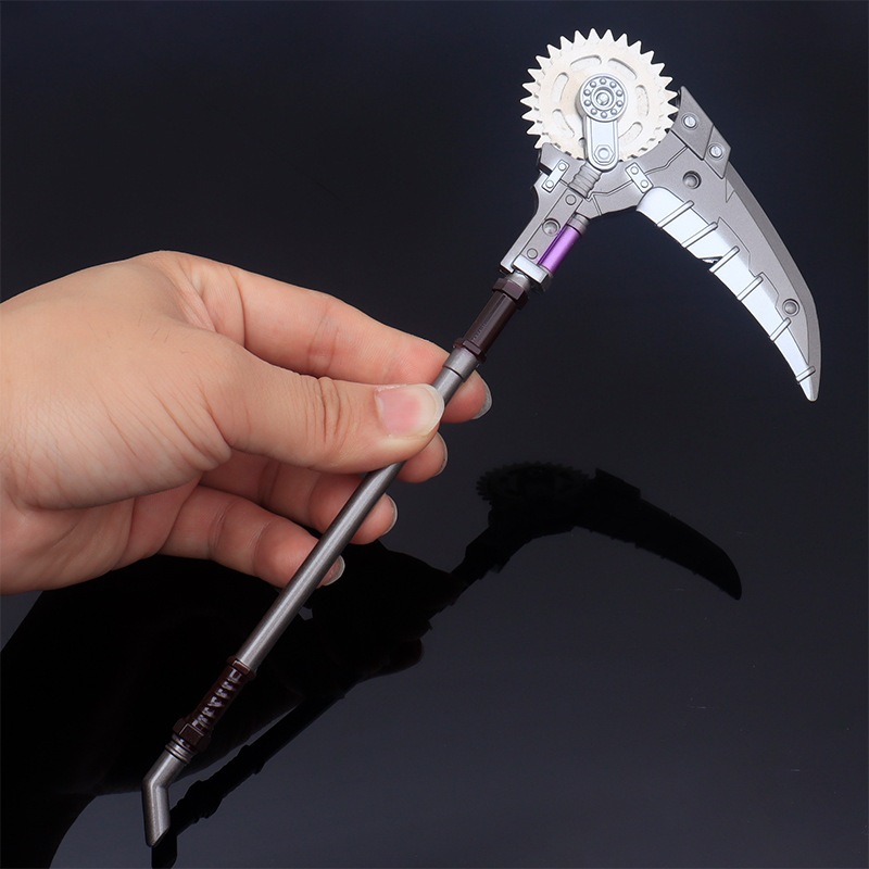 传世武器战镰碎刃游戏周边模型合金摆件全金属工艺品22CM|undefined