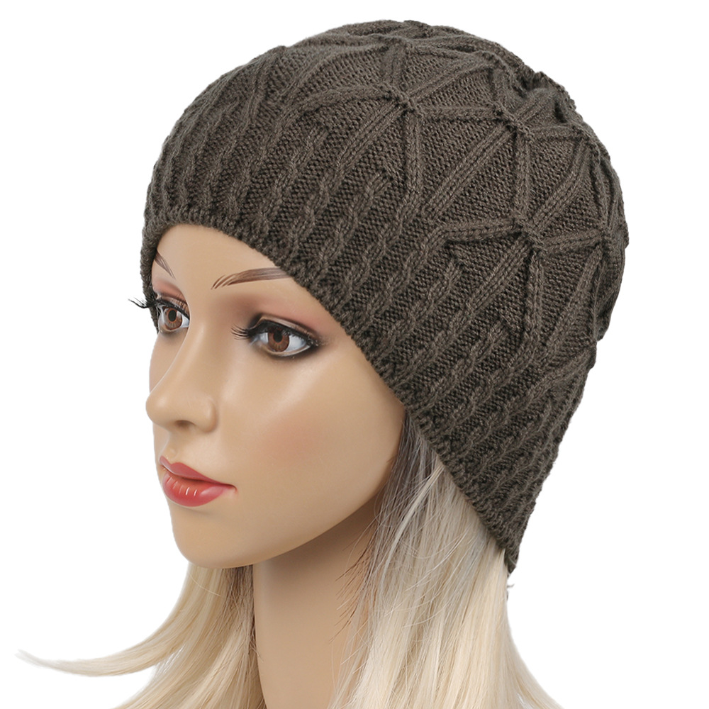 Gebreide muts voor dames warme wintermuts voor herfst_voghion.com