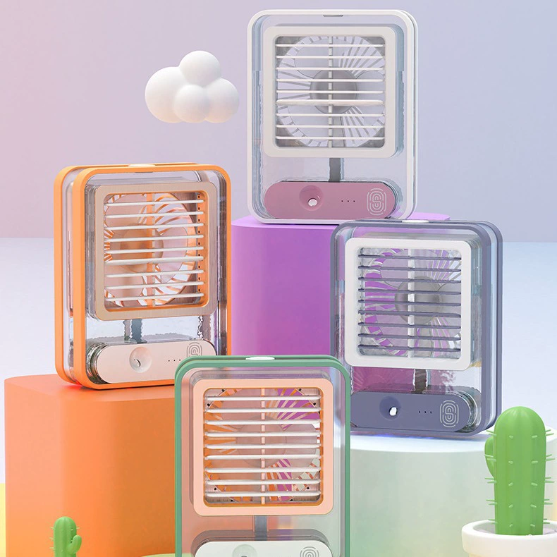 Аэрозольный вентилятор мини-небольшой вентилятор USB зарядка спрей для охлаждения небольшой кондиционер с увлажнением настольный электрический вентилятор