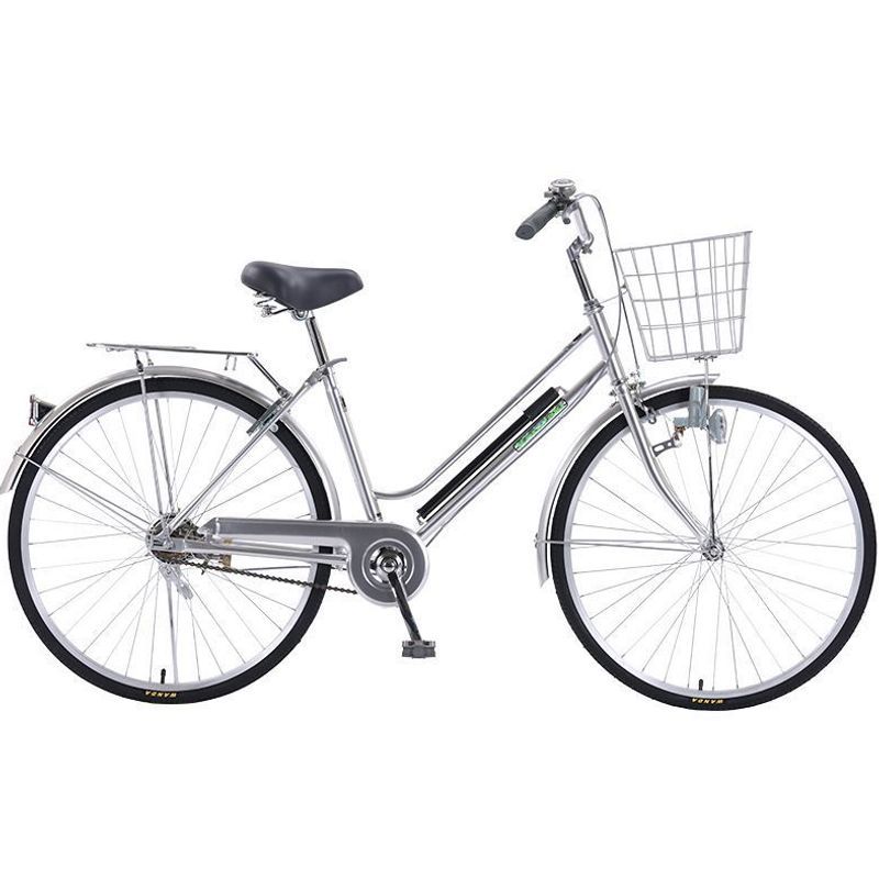 Japanese Retro Bicycle Commuting Lightweight Nostalgic Middle-Aged and Elderly Men and Women Young Adults Commuting to Work Ladies Bicycle