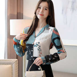 实拍2025春款女式真丝衬衫上衣女长袖桑蚕丝时尚衬衣设计感小众