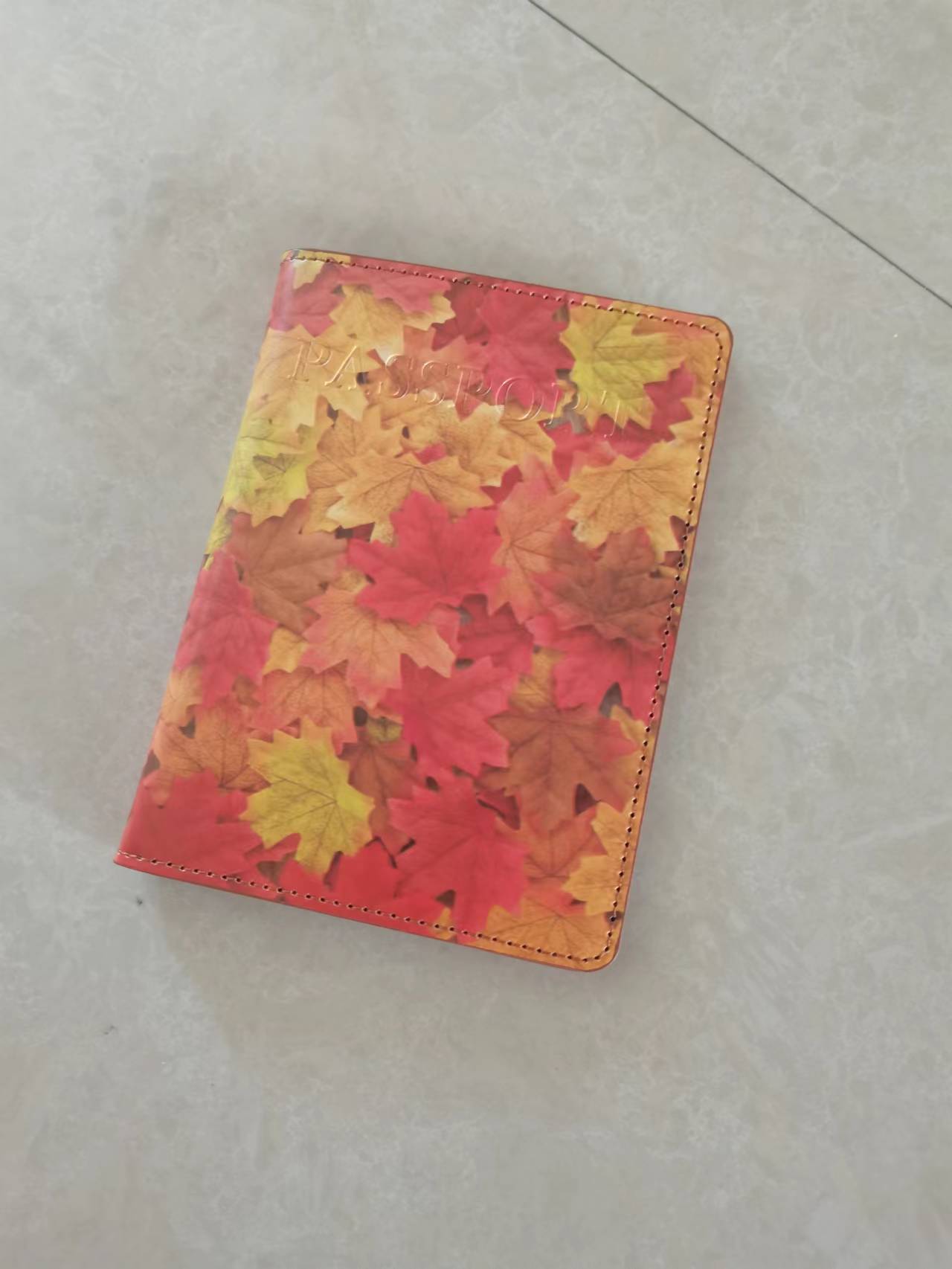 En stock envío gratuito cubierta de pasaporte americano multi-funcional bolsa de pasaporte cubierta de la Tarjeta de pasaporte caja de cuero de almacenamiento integrado pasaporte