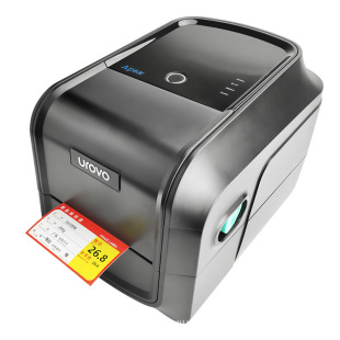 Youboxun D8120 8130PLUS bar code printer network port adhesive sticker label silver paper ribbon tag