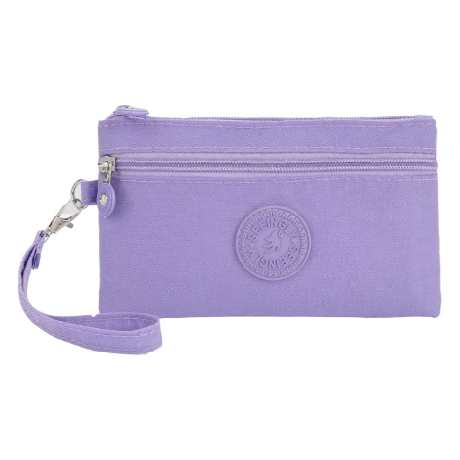 Factory Direct Foreign Trade mobile phone bag gift cross-border simple zipper key coin purse nylon mobile phone bag wholesale