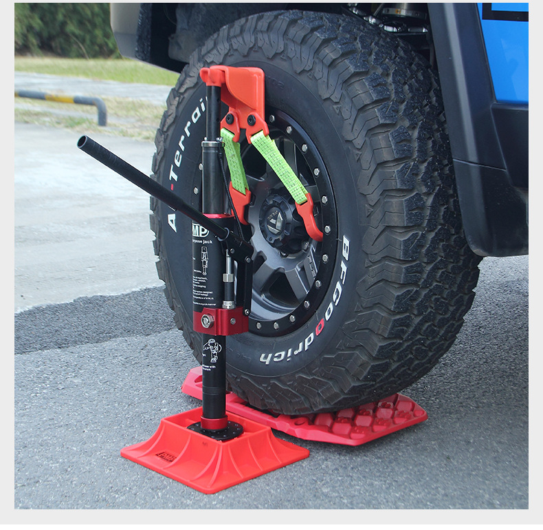 Off-Road Desert 0kg Ton Off-Road Vehicle Rescue Lift, Outdoor Self-Driving Modification Accessories