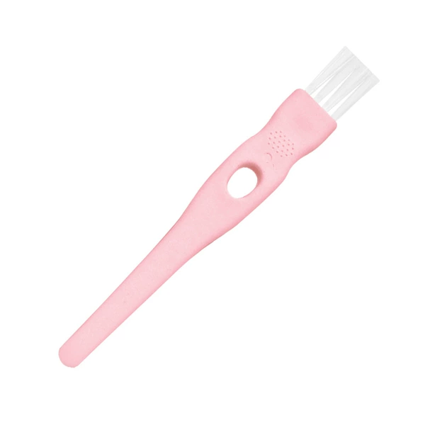 Pink handle white hair