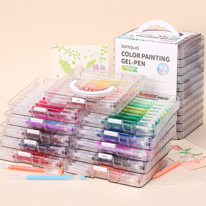 Blue Fruit Handwriting Pen New Year Gift Box suit Cross-border English Version 99 Color Gel Pen Handwriting Pen Drawing Marking Pen Blue Fruit Handwriting Pen New Year Gift Box suit Cross-border English Version 99 Color Gel Pen Handwriting Pen Drawing Marking Pen