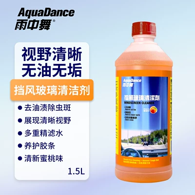 Rain Dance Car Glass Cleaner - Powerful Oil Film Remover, Concentrated Wiper Fluid for All Seasons, Glass Cleaning Wiper Fluid (Glass agent) - german-imported-concentrated-glass-cleaner-1-bottle-15l-removes-oil-filminsect-spots-wiper-maintenance