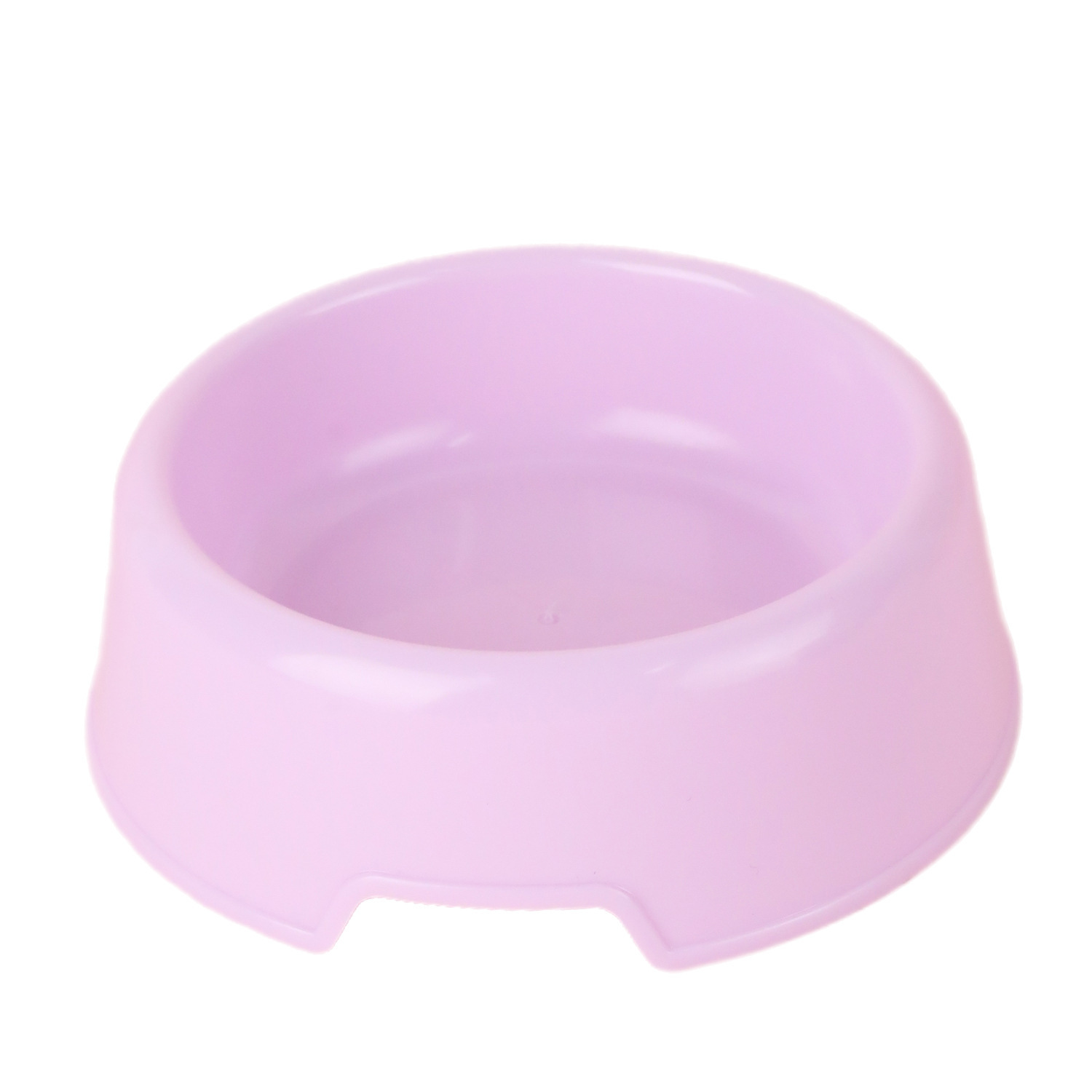 Portátil ligero alto pie plástico solo tazón al por mayor anti-knock Pet Bowl PET vajilla gato tazón de agua perro tazón