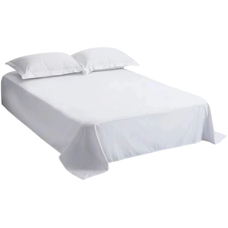 Постельное белье для отелей, простыни из чистого хлопкового сатина, пододеяльники, белые простыни на резинке для гостевых домов, покрывала, постельное белье для салонов красоты