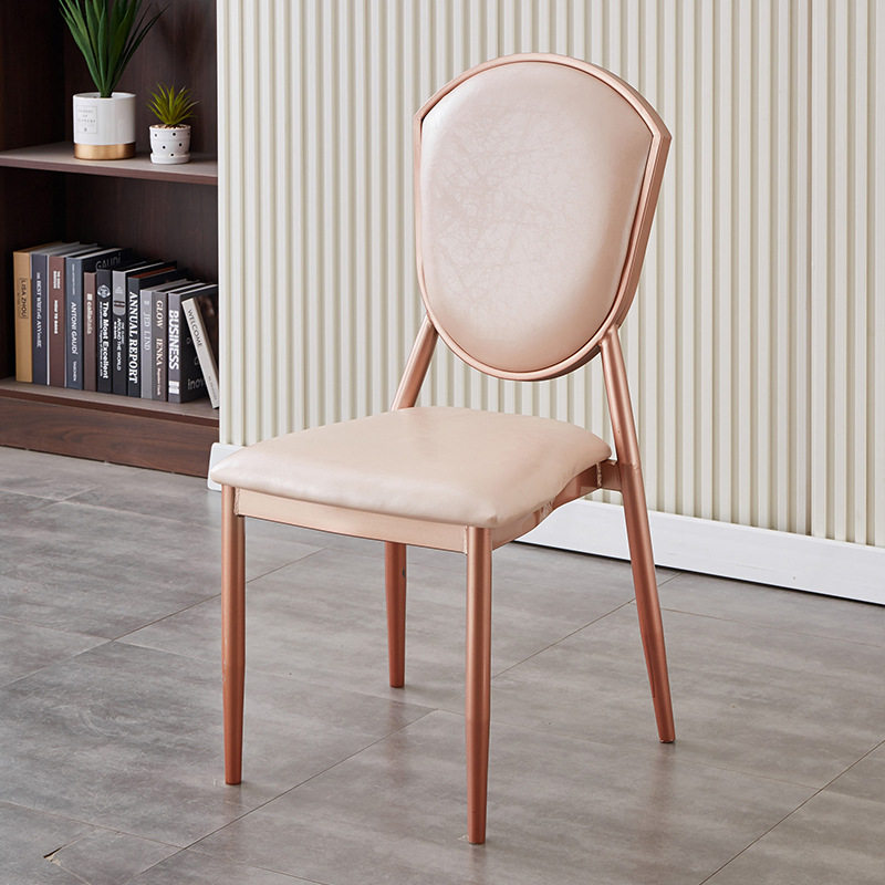 Mesa y silla de comedor multifuncional moderna simple boda gran reunión banquete silla de respaldo mesa y silla de comedor de hotel familiar