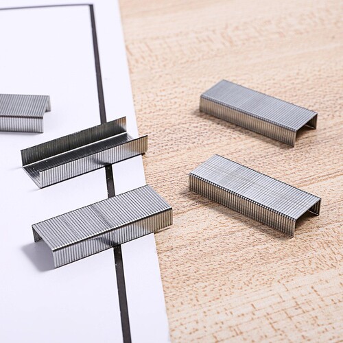 Yuanchang stationery small staplers 10# binding staples office supplies 1000 pieces/box staplers wholesale