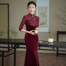 ��ʽ�~β�L������ȹ2024���¿�����ʽ���p�͹ŋ�������Ƽtɫ�Y��