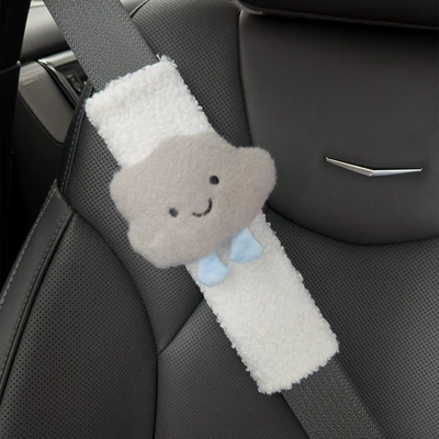 Shoulder Pad with – Seat belt shoulder pad - grey-25cm