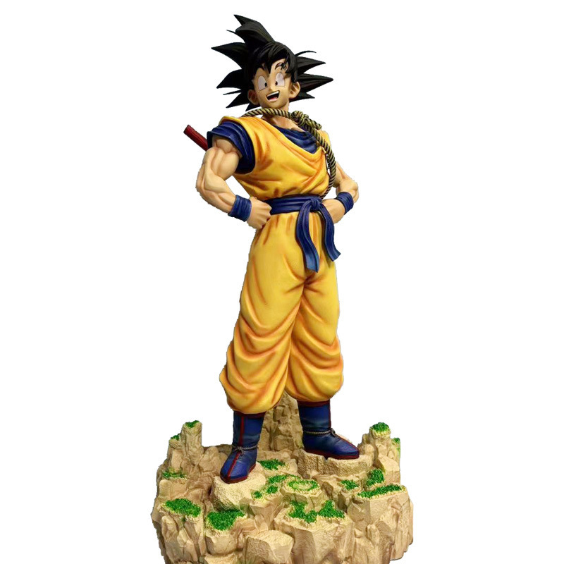 Siete bolas de dragón 70CM fantasía Goku mano super Saiyan estatua de Sun Da-sheng adornos super grandes regalos modelo