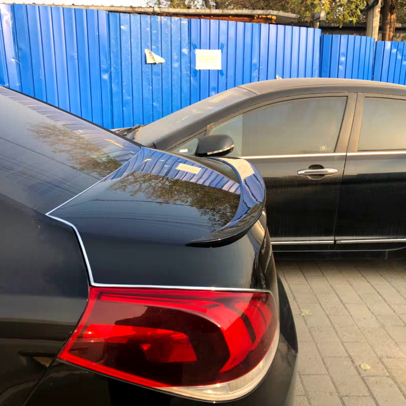 Suitable for 2011-2017 Peugeot 508 Rear Wing Logo 508 Modification Special Punch-Free Paint Pressure Rear Wing