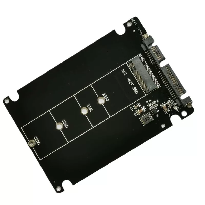 Твердотельный накопитель M.2 ngff в коробку с картой SATA 2.5 NVME в коробку с картой SATA
