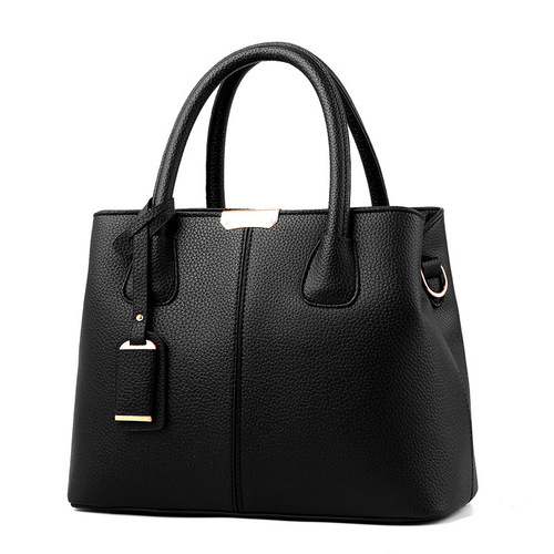 [Cross-border women's bags]  new European and American foreign trade women's bags, litchi pattern fashion handbags, shoulder bags, cross-body bags