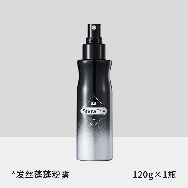 Niebla de polvo de cabello esponjoso