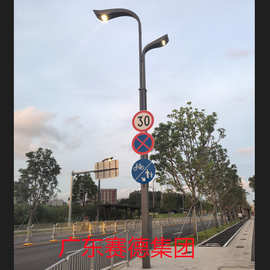 路灯杆生产厂家 异型灯杆5米6米7米太阳能智慧路灯杆