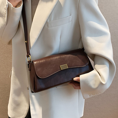 Women's High-End Style Large Capacity New Trend Fashion Crossbody Bag for Autumn/Winter, Unconventional Shoulder/Axial Bag