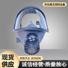 自吸过滤式防毒面具消防工业喷漆专用防毒口罩SF6防毒面具全面罩