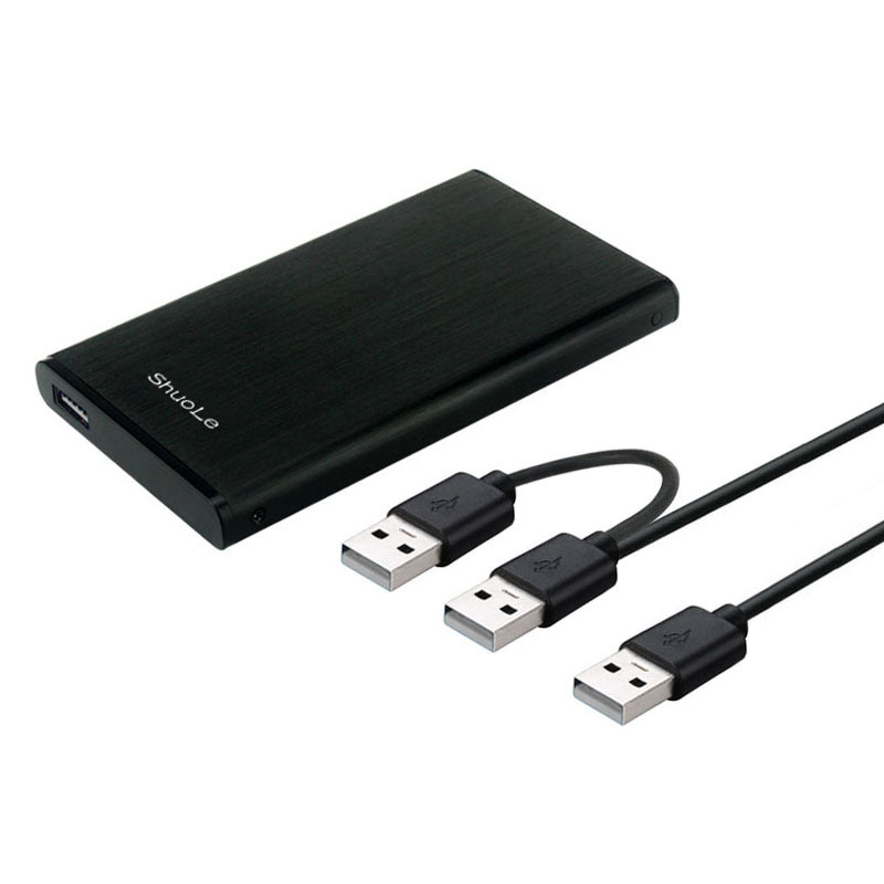 2.5-inch metal hard drive box with good heat dissipation IDE parallel port notebook hard drive pin interface external mobile hard drive box