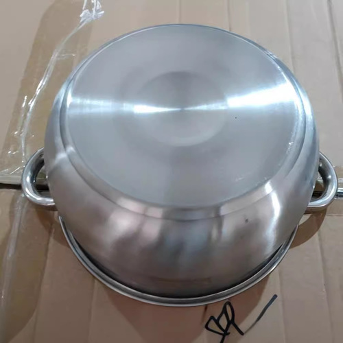 Special Offer: Thickened Pearl Soup Pot with Apple Color Glass Lid, Conical Pot, 24cm, Drop Ship