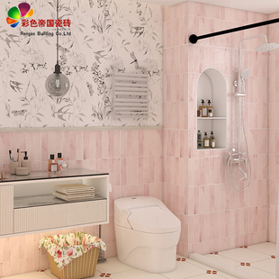 J8 Long Handmade Hall Wall Tiles Bar Tiles Glazed Plaid B&B Hotel Bathroom Background Wall Tiles Toilet G3