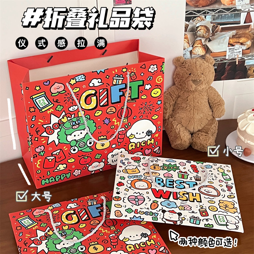 genuine cartoon linen bag