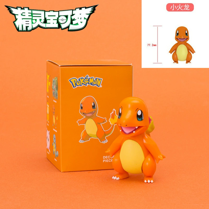 Mini Figure Toy (Pokémon) — Collectible Standing & Sleeping Poses, Boxed Miniatures