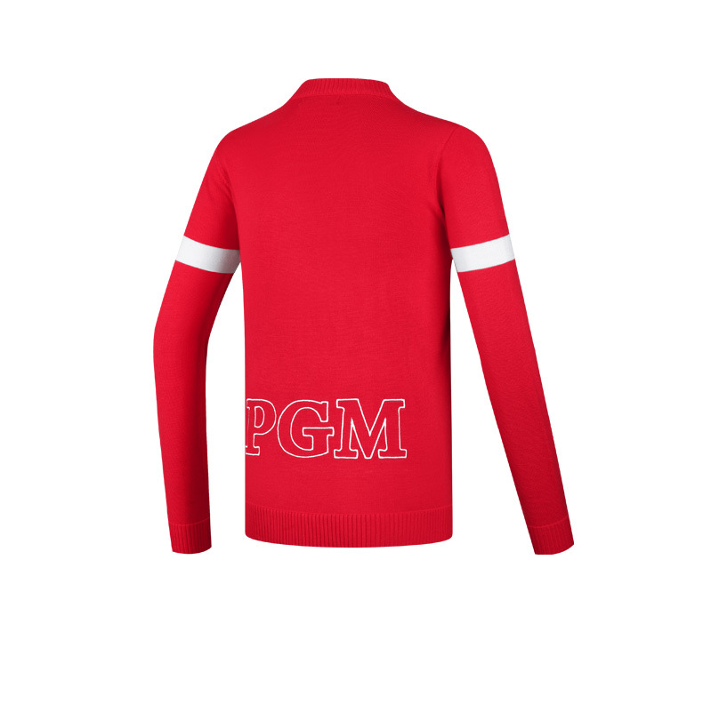 Áo len golf cổ tròn dài tay cho bé trai PGM – giữ ấm lông cừu, form rộng thoải mái — YF451-màu đỏ, YF451-màu xanh hải quân, YF451-màu trắng chi tiết 12