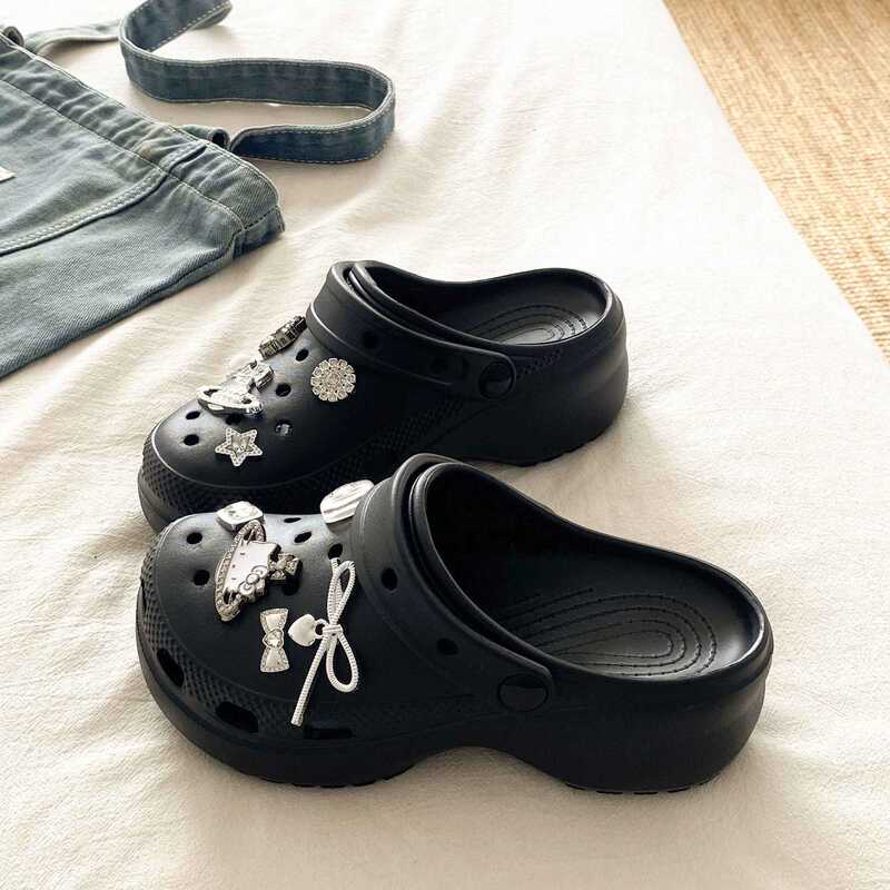 Cloud-Shaped Clogs with Saturn Block Design, Summer Fashion Versatile Outdoor Wear, Lightweight Eva Closed-Toe Slippers That Make Feet Look Smaller