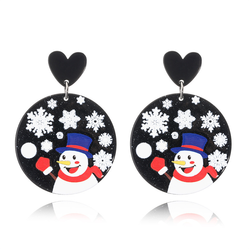 Joyas de Navidad pendientes pendientes Europa y Estados Unidos nuevo árbol de Navidad pendientes pendientes pendientes de Navidad