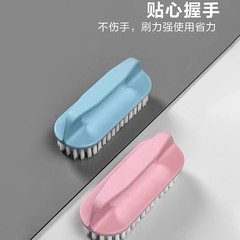多機能家庭用衣類加工品、長柄プラスチック靴ブラシセット、洗濯ブラシ、柔らかい毛のクリーニング靴洗濯加工品