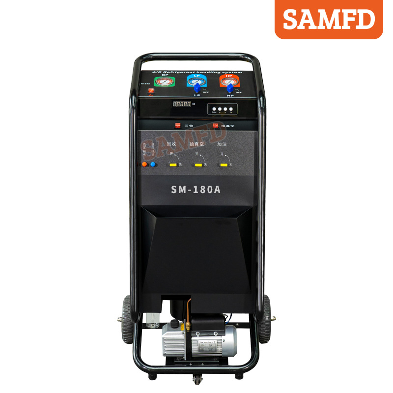 Máquina de llenado de recuperación de refrigerante de aire acondicionado de automóviles máquina de llenado de refrigerante máquina de llenado de recuperación de refrigerante freón nieve automática
