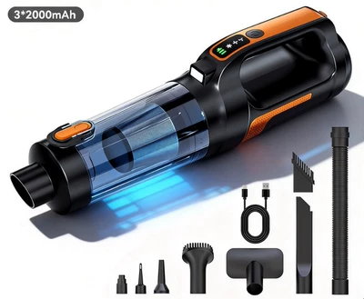 Cleaner Blowing and Suction Dual-Purpose – Tozsoranlar - lb-126-brushless-vacuum-cleaner-small-floor-brush-black-black-and-orange-decorative-parts-111v