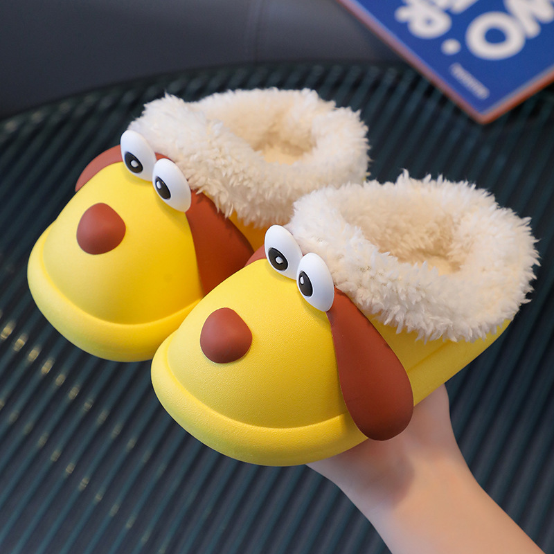 099 perro de orejas rectas - Amarillo