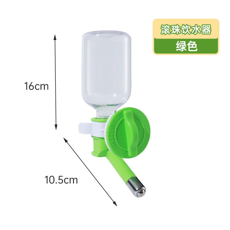 Bebida automática para perros, boca de acero inoxidable, bebedor de agua para perros, olla, bola rodante, agua para mascotas colgante, artefacto para gatos al por mayor