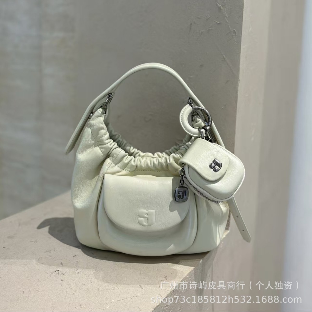 KUNOGIGI Piggy Wonton Bag 2025 New Niche Design Women's Shoulder and Crossbody Bag - Thumbnail 3