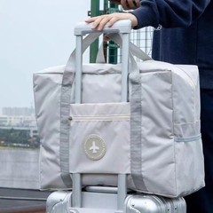 大容量のポータブル短距離搭乗トラベルバッグ、女性用折りたたみ式学生トロリー荷物バッグ、マタニティバッグ、新製品