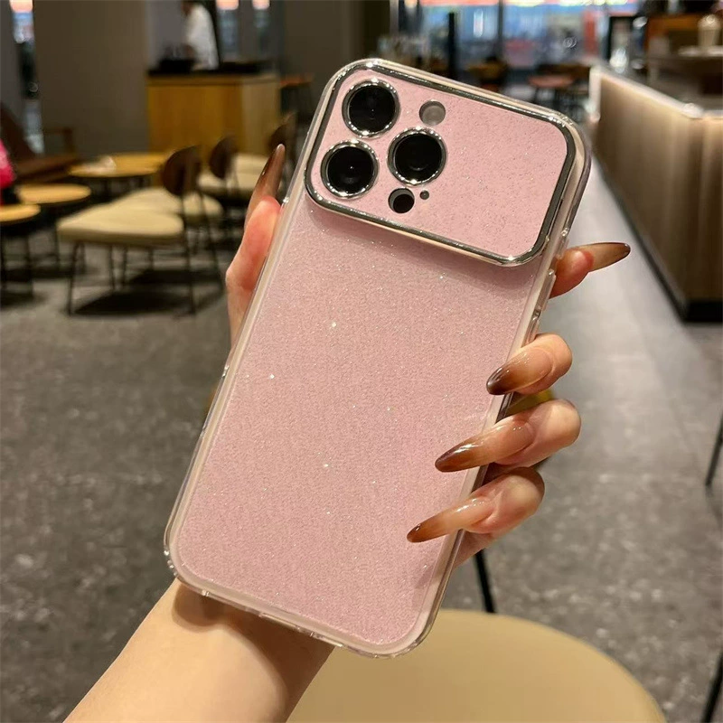 Чехол для телефона (Apple) совместимый с iPhone 17 Pro — трёхв-ный блестящий TPU-чехол для серий iPhone 11–17