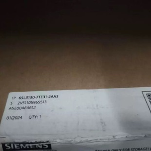 SIEMENS/Siemens 6SL3130-7TE31-2AA3 dual axis motor module brand new original in stock