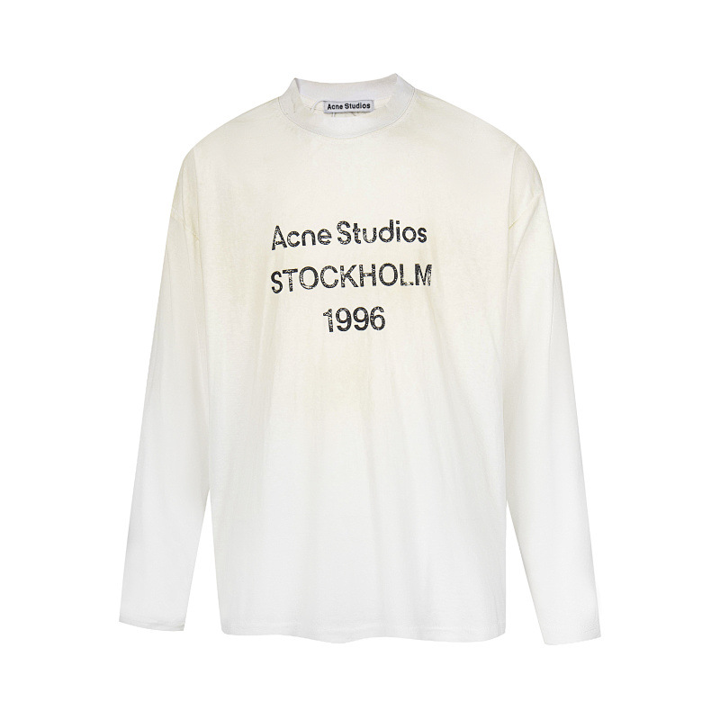 Acne Studios Stockholm 1996 Logo T-shirt Off White