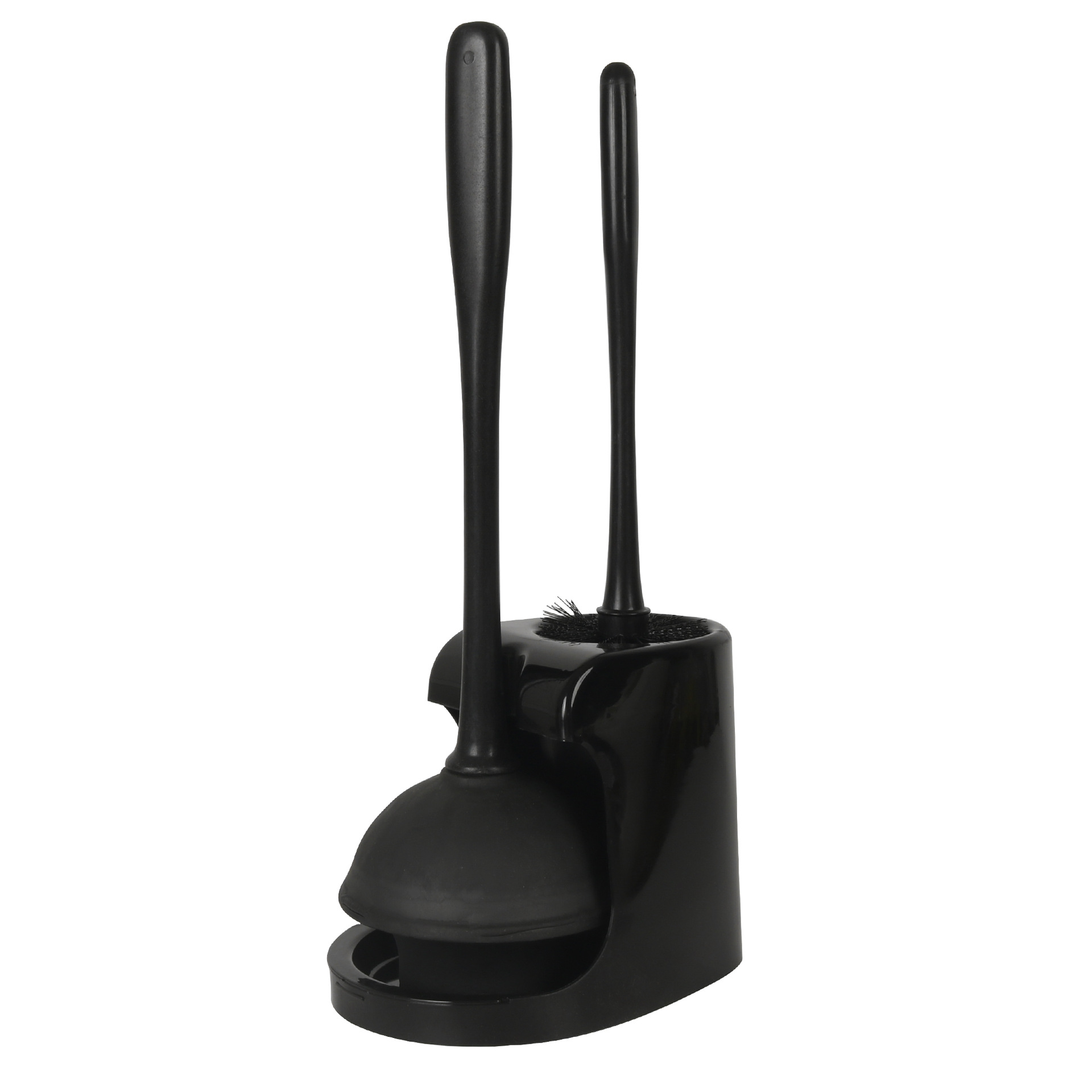 Set Bathroom Brush No Dead Angle Unblocker White Silicone Toilet Cleaning Tool_voghion.com