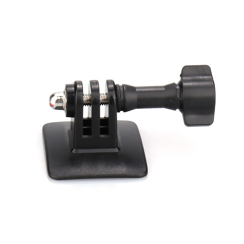 Soporte de Casco para Cámara de Acción DJI GoPro 3M de Plástico ABS Curvo Autoadhesivo