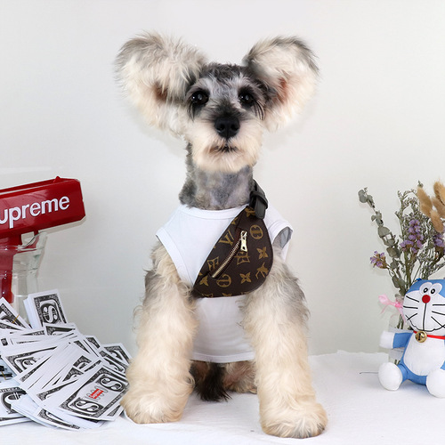 Cross-border foreign trade pets, cats, small dogs, backpacks, cross-body bags, pet accessories, jewelry