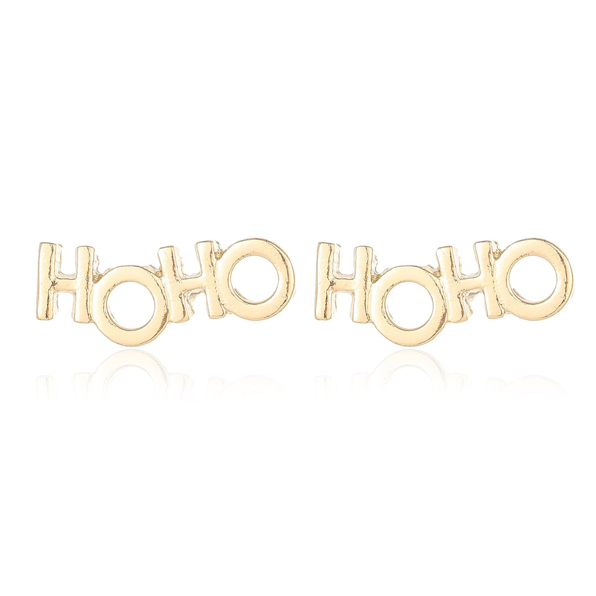 Christmas Tree Snowflake And Bell Drop Earrings With Diamonds_voghion.com